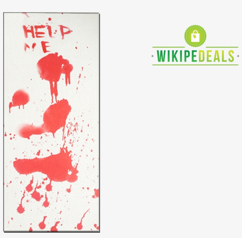 Bloody Shower Mat - Poster, transparent png download