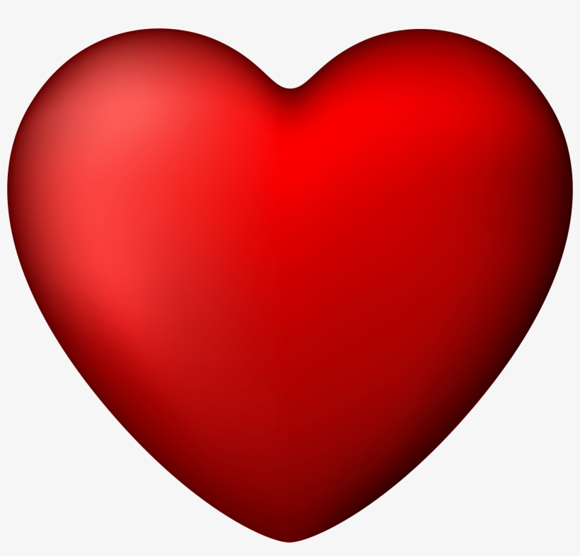 Transparent Red Heart Clip Art, transparent png download