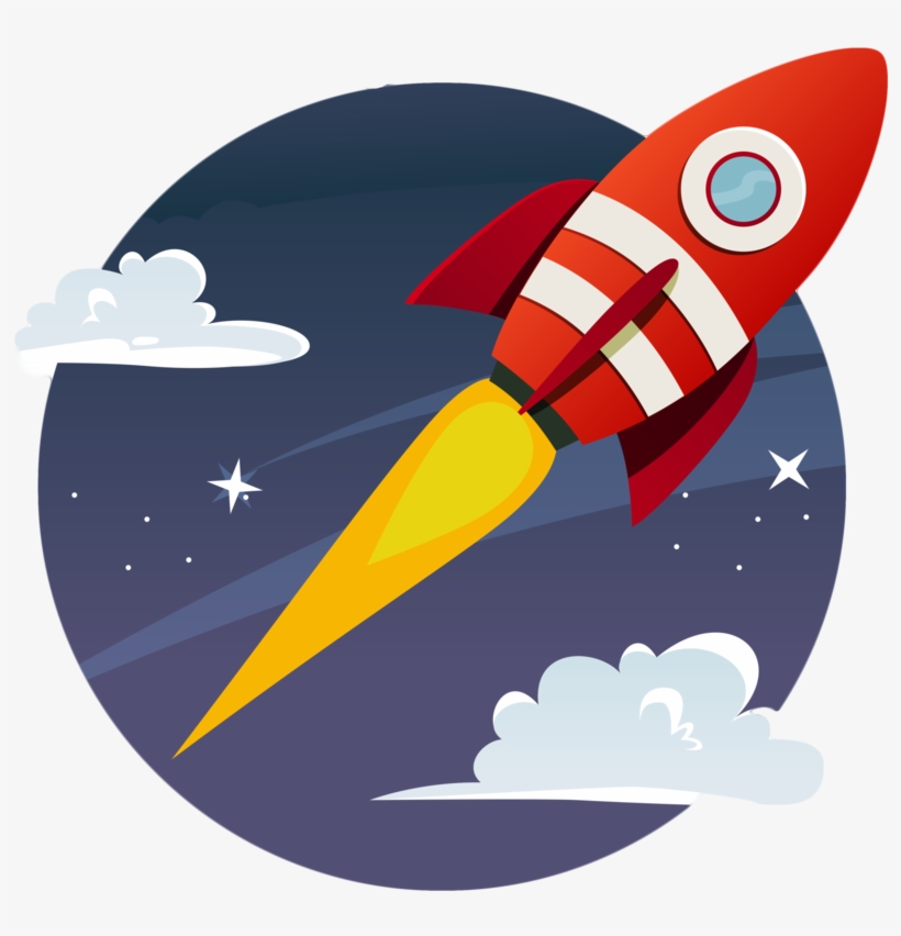 Rocket Ship Barts Ai File, transparent png download