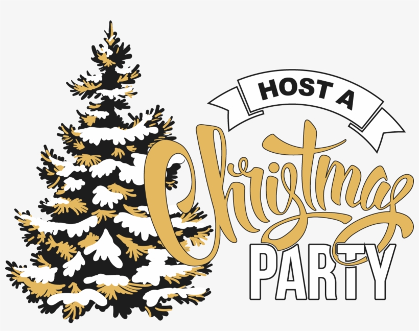 Christmas Party - ต้นสน หิมะ Png, transparent png download