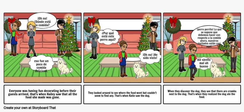 The Christmas Party - Cartoon, transparent png download