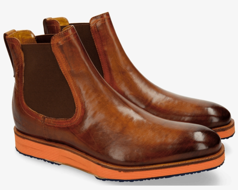 Ankle Boots Chris 2 Tan Shade Dark Orange - Chelsea Boot, transparent png download