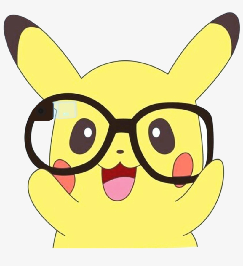 Pikachu Nerd, transparent png download