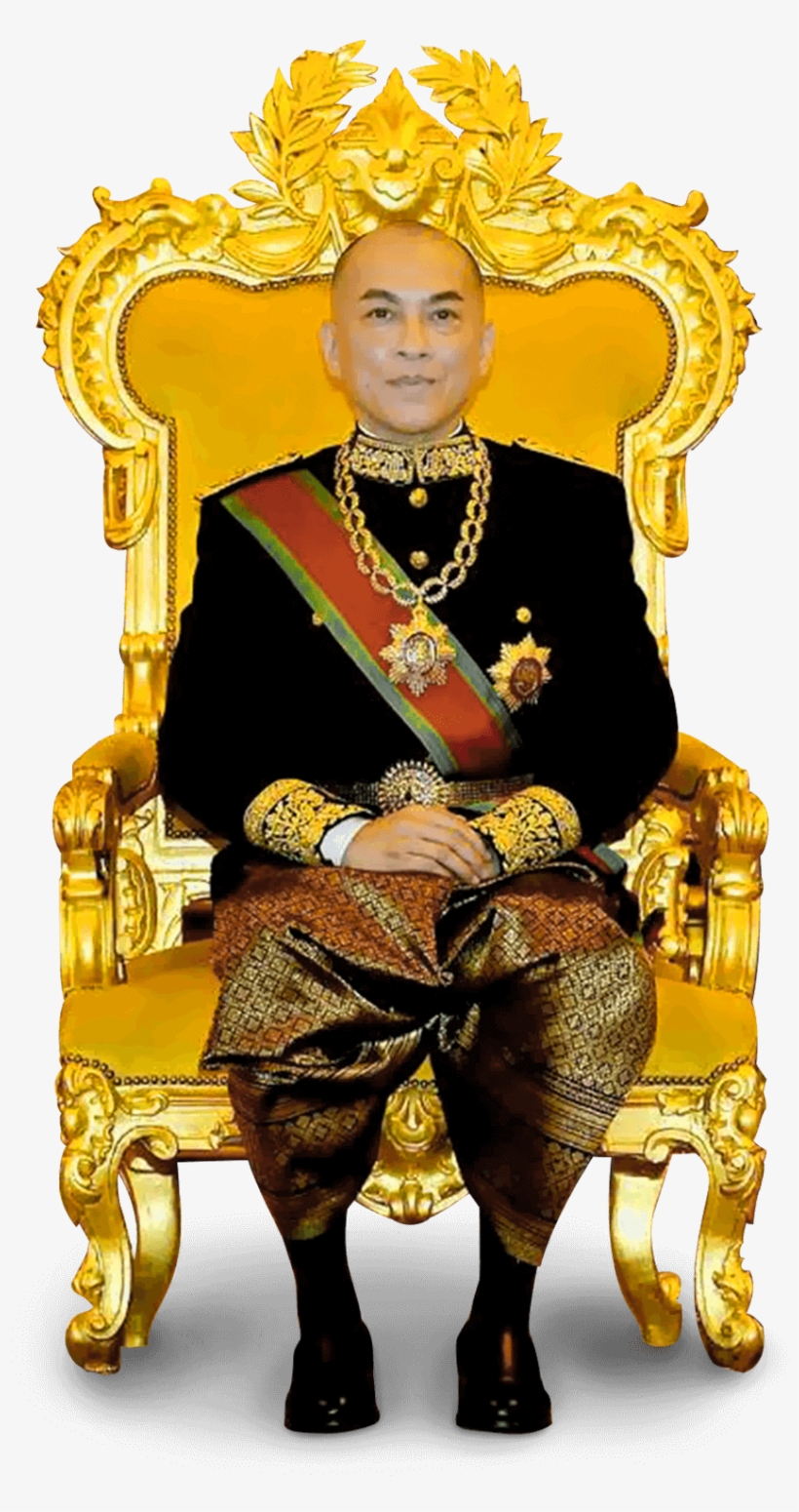 King Norodom Sihamony - ព្រះ រាជ ពិធី គ្រង រាជ, transparent png download