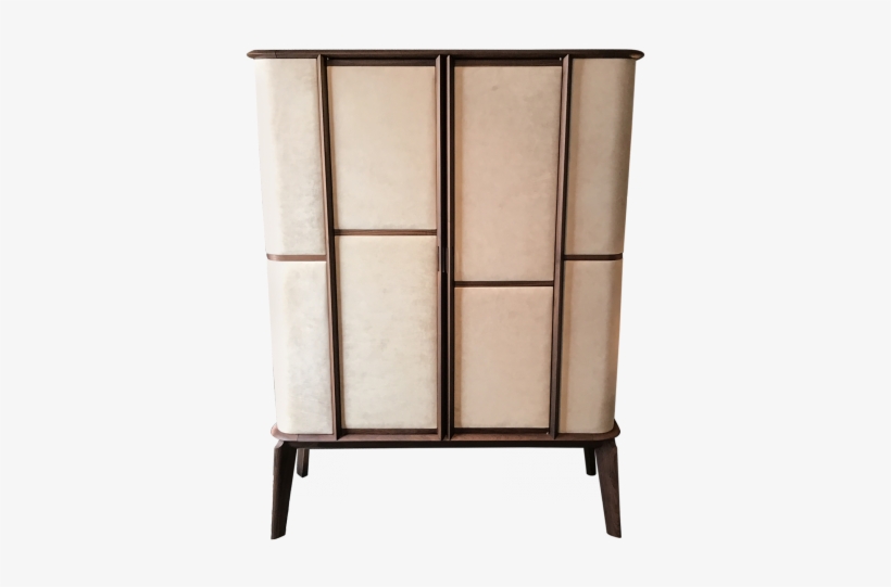 Fancy Leather Bar Cabinet Viyet Designer Furniture - Cupboard, transparent png download
