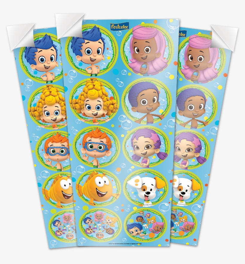 Adesivo Bubble Guppies, transparent png download