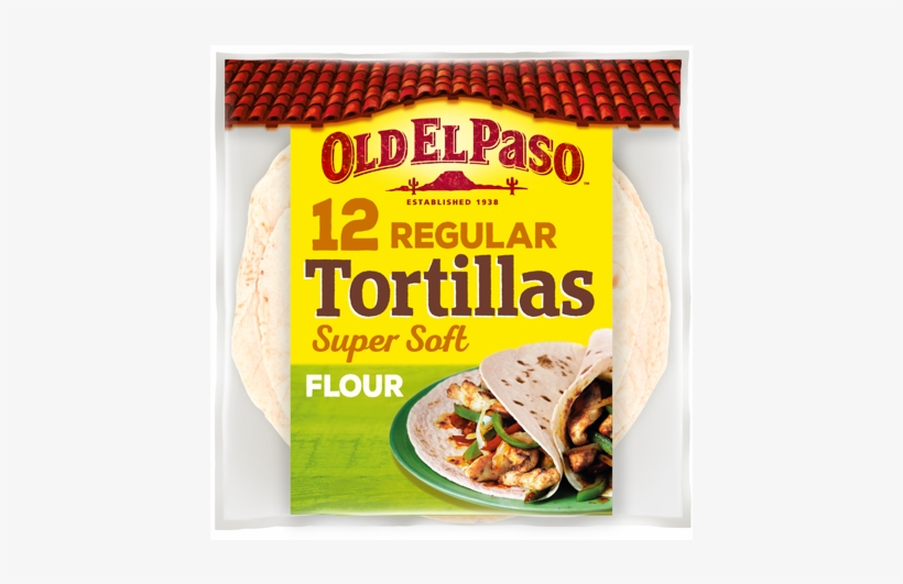 Flour Tortillas 12 Pack - Tortilla Pack, transparent png download