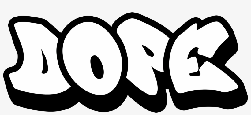 Dope Logo For Print-01 - Dope Logo, transparent png download