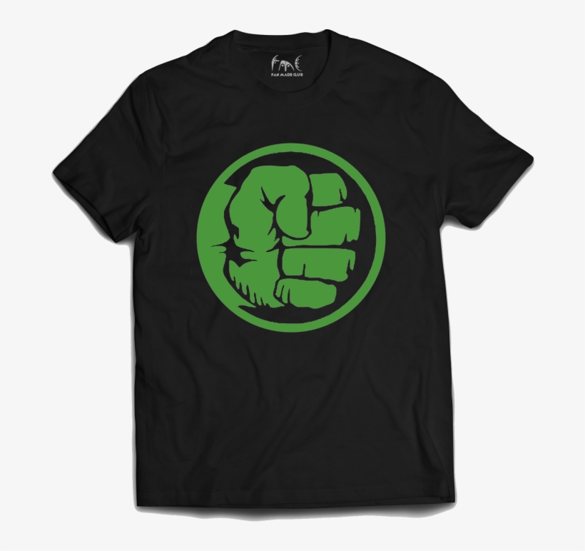 Hulk Avengers Infinitywar Tees - Hulk Fist Black And White, transparent png download