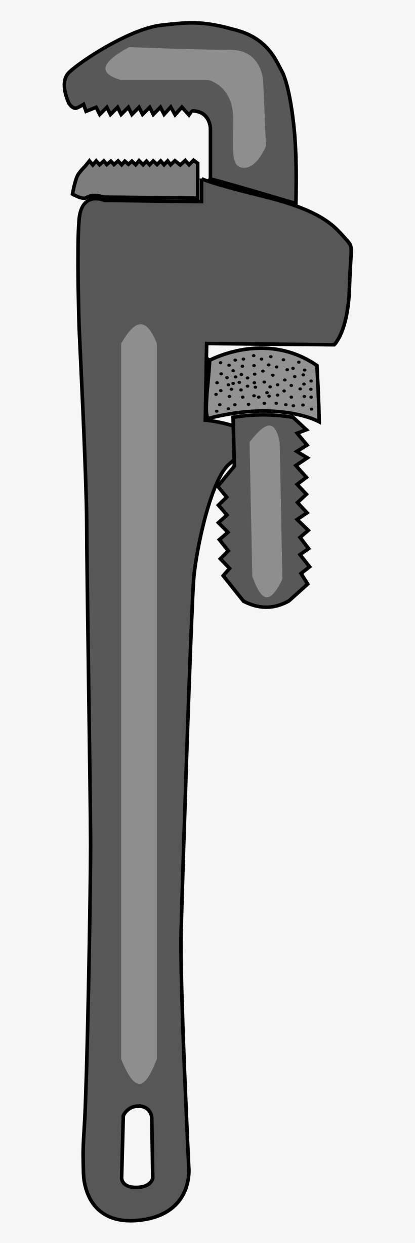 Wrench Clipart - Pipe Wrench Clip Art, transparent png download
