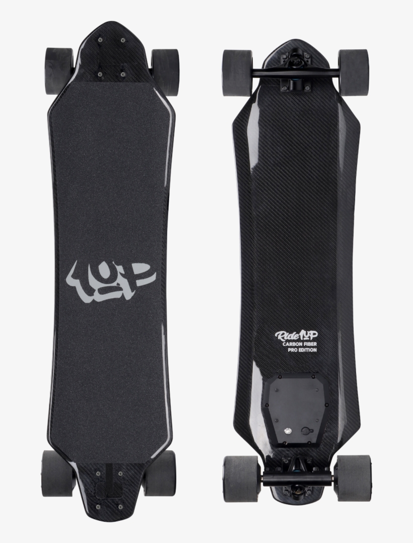 Carbon Fiber Pro Edition Transparent - Longboard, transparent png download