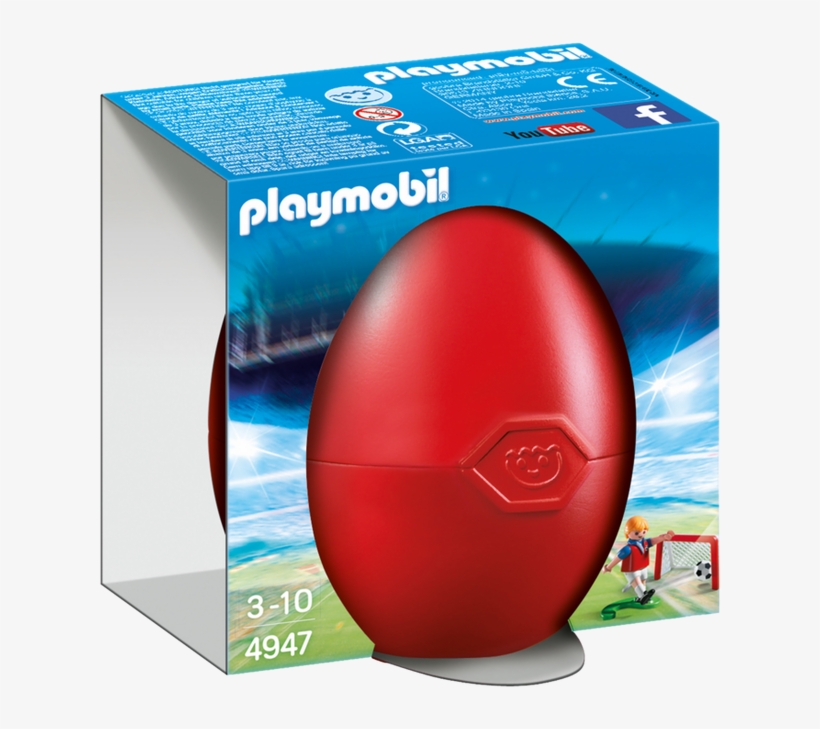 Soccer Player With Goal - 4947 Playmobil, transparent png download