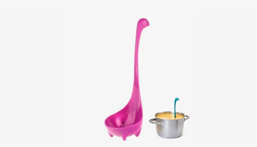 Loch Ness Monster Design Ladle - Frying Pan, transparent png download