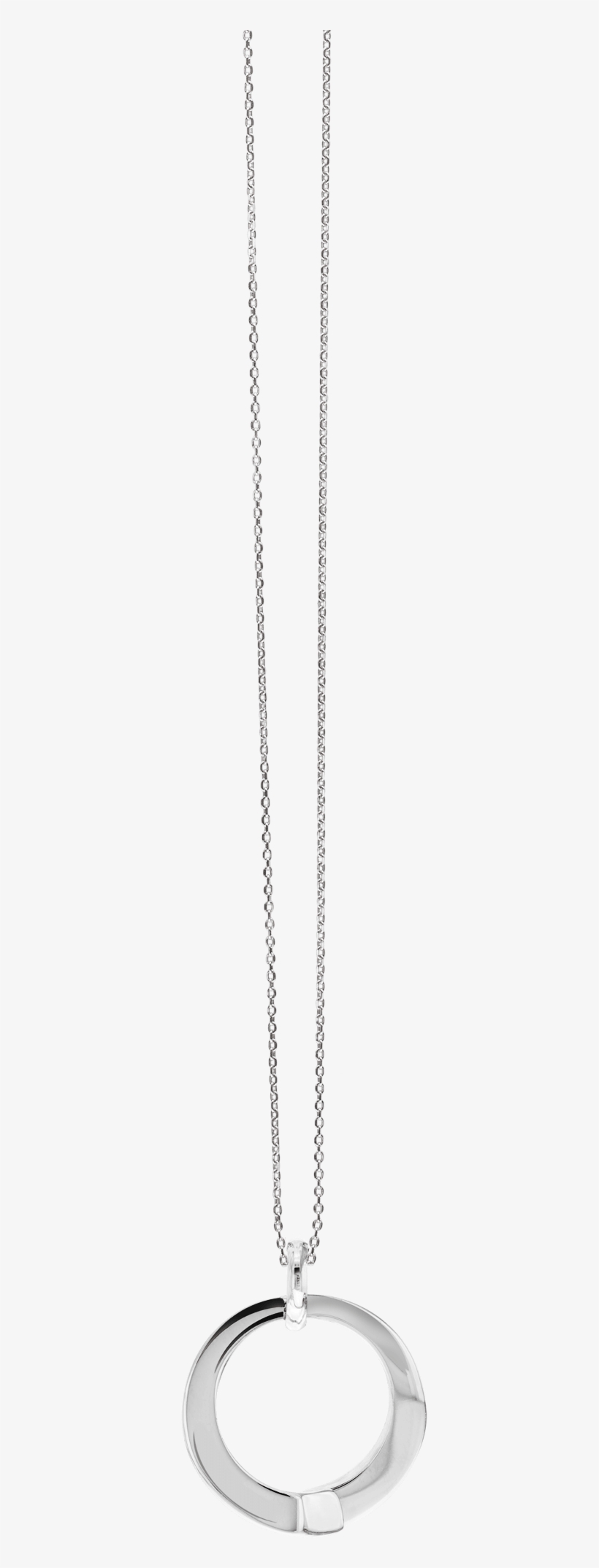 Quantum Cubus White Gold Plated Stainless Steel Pendant - Chain, transparent png download