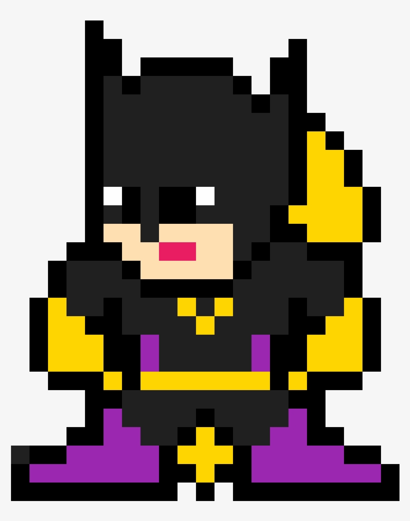Batgirl - Obi Wan 8 Bit, transparent png download