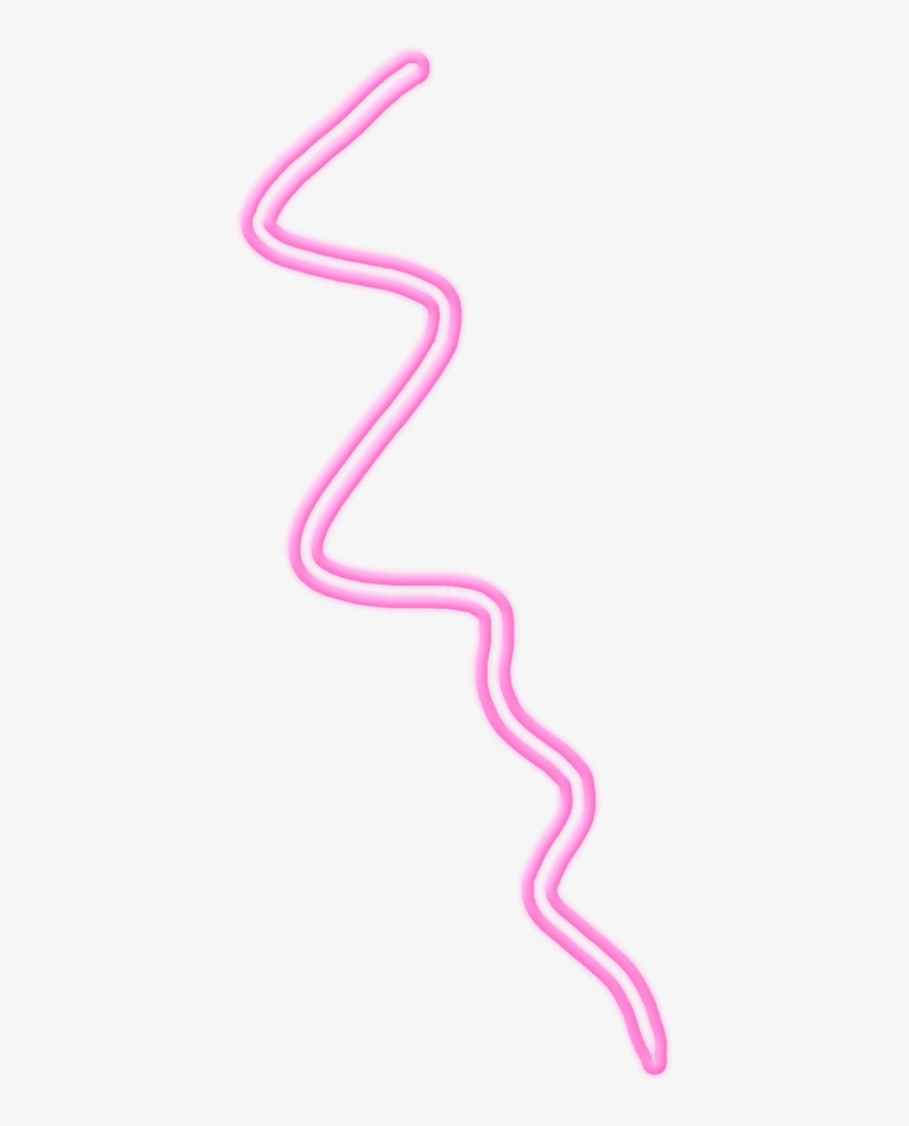 Vertical Squiggle 1 - Lilac, transparent png download