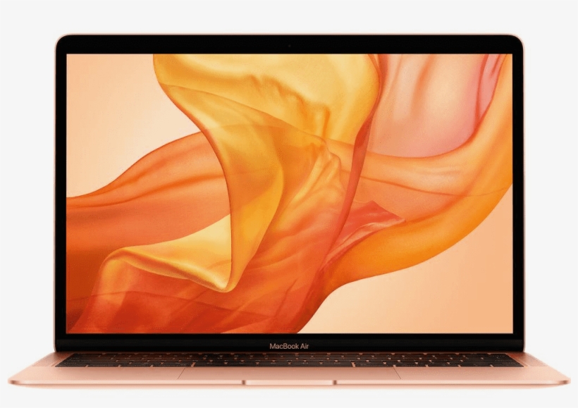 Macbook Air 2018 Gold, transparent png download