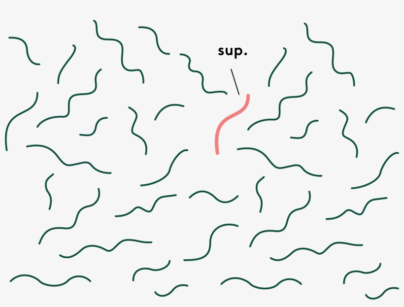 The Content Division Says Be The Pink Squiggle - Illustration, transparent png download