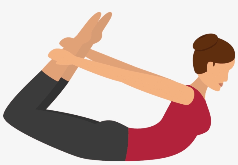 The Bow Pose - Pilates, transparent png download