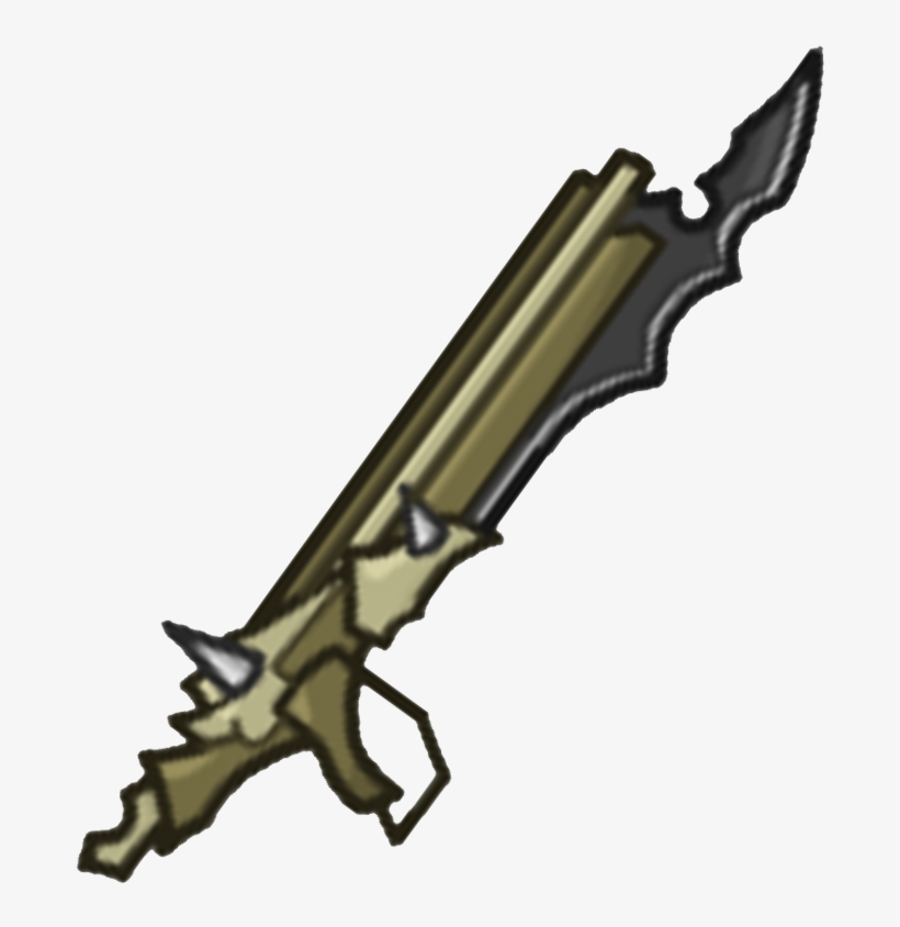 Skull Bone Gun - Ranged Weapon, transparent png download
