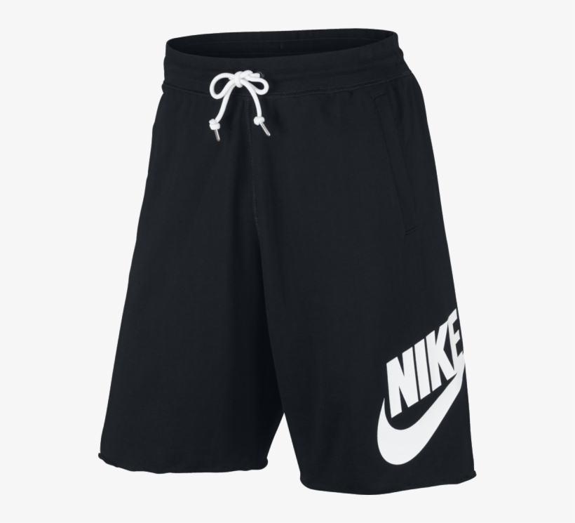 Nike Sportswear Short Herren Hose Schwarz - Black Nike Fleece Shorts, transparent png download