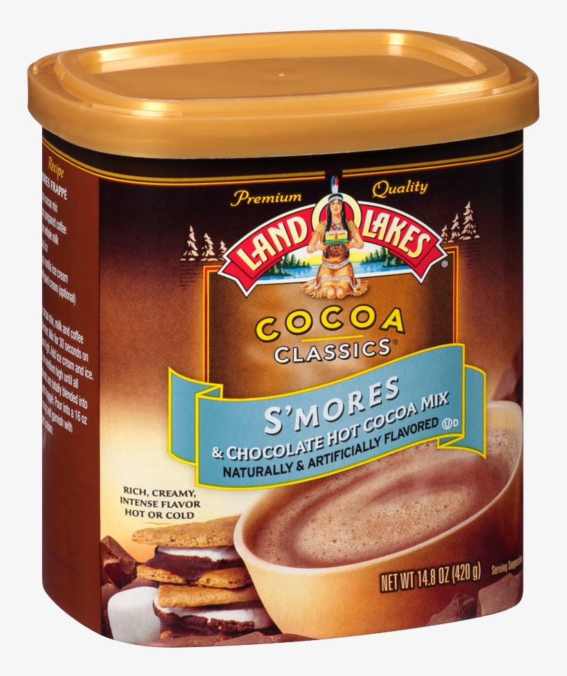 Land O Lakes® Canister Hot Cocoa Mix, S'mores, - Land O Lakes Hot Chocolate, transparent png download