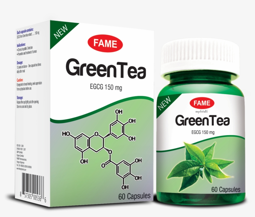 Greentea - Egcg - Arthrotec Fame, transparent png download