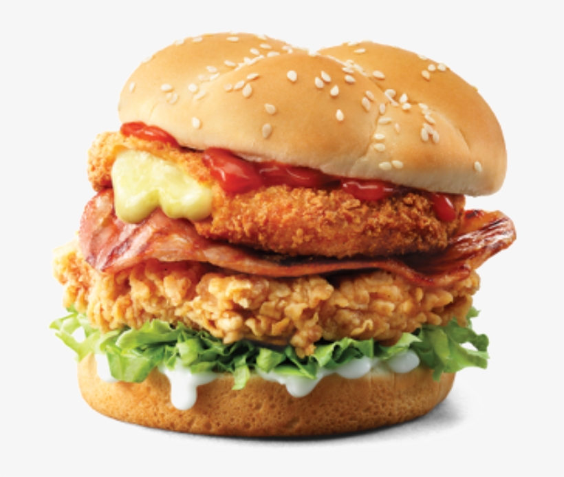 Kfc Burger Png Image Transparent - Burger Product, transparent png download