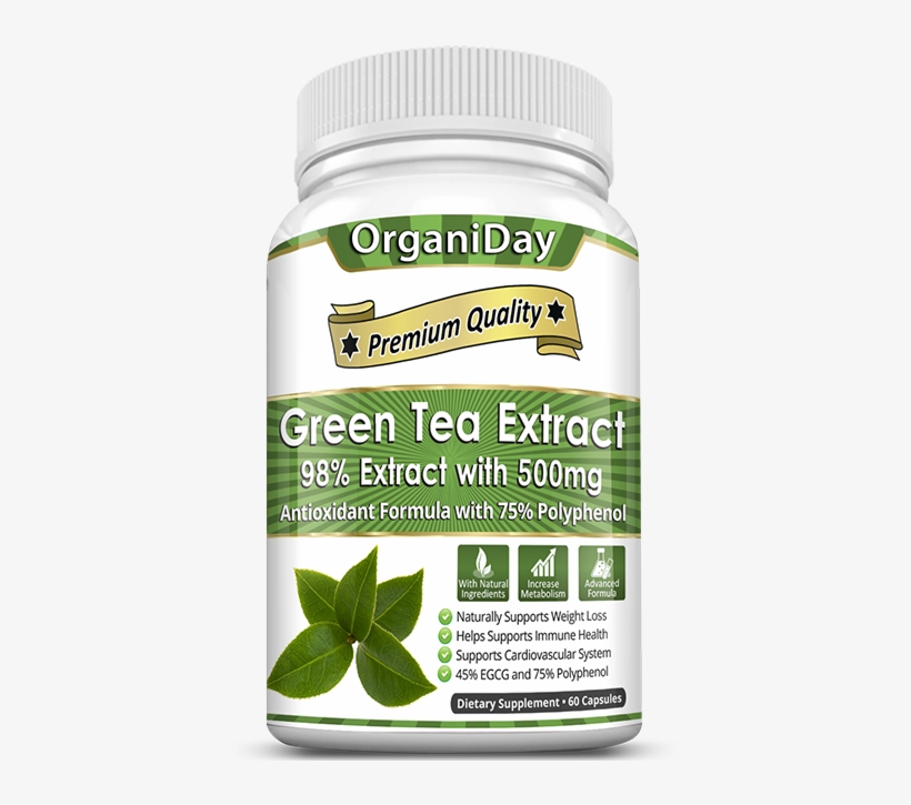 Green Tea Extract - Green Coffee Beans Extract Capsules, transparent png download