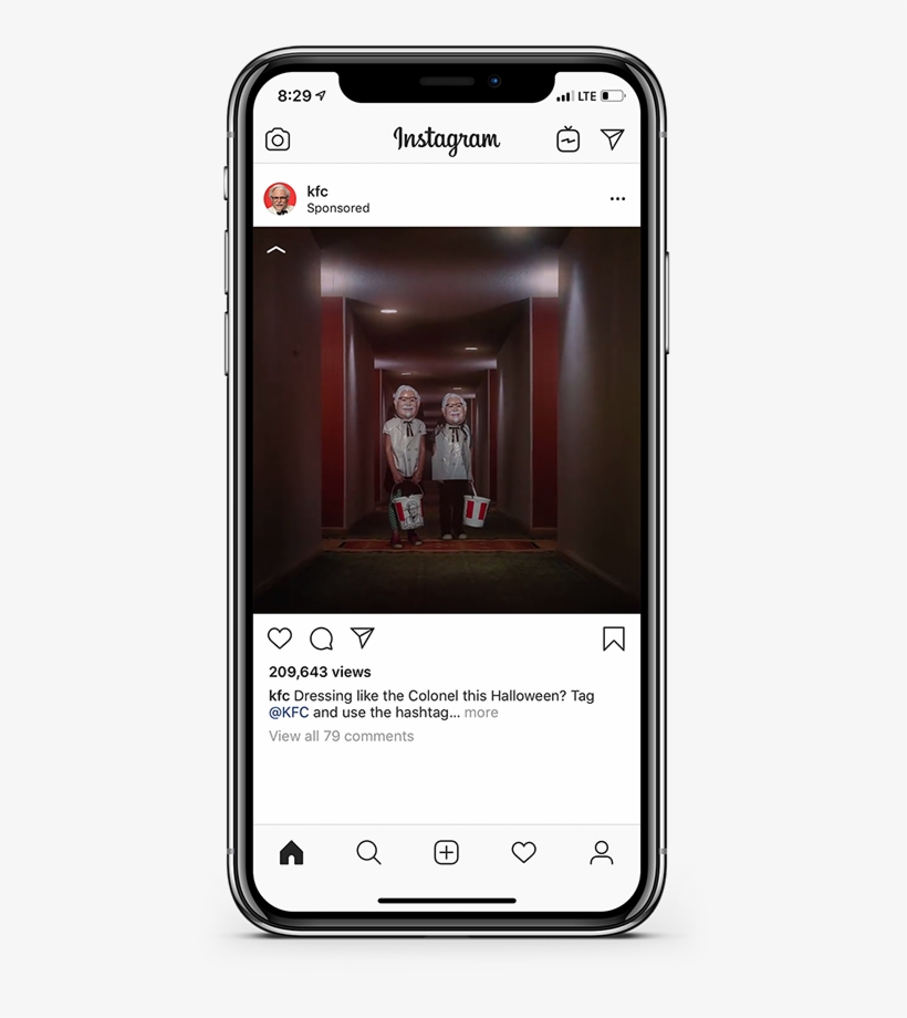 That Could Buy You A Heap Of Fried Chicken - Instagram On Iphone X, transparent png download