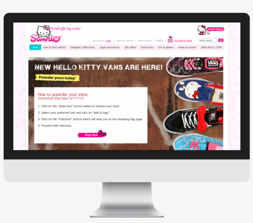 120601 Lp Vans-screen Imac2013 Front, transparent png download