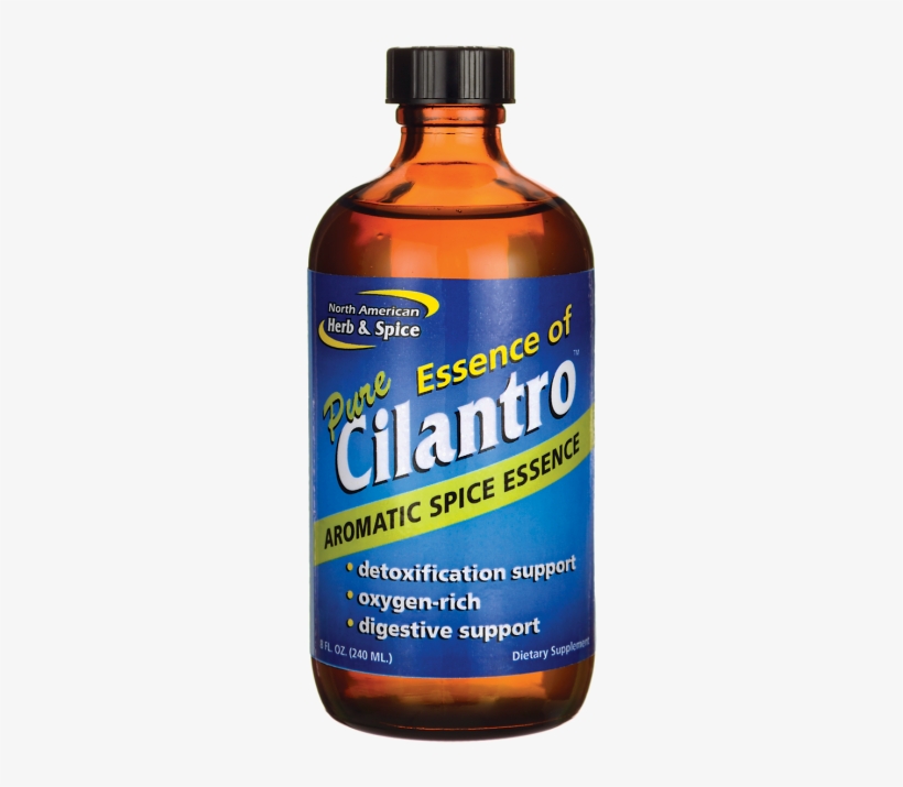 North American Herb & Spice Essence Of Cilantro 8 Fl - Bottle, transparent png download