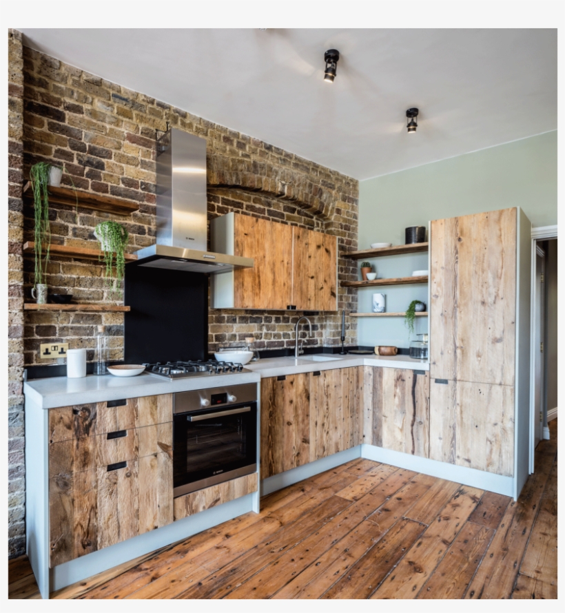 Raw Wood Furniture Kitchen, transparent png download