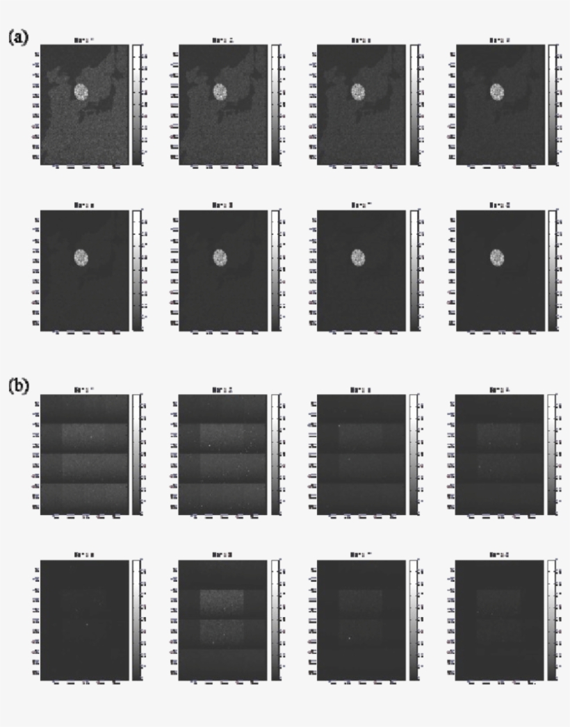 Simulated Spectral Images Including Bright Cloud Model - Dr Seuss Calendar Numbers, transparent png download