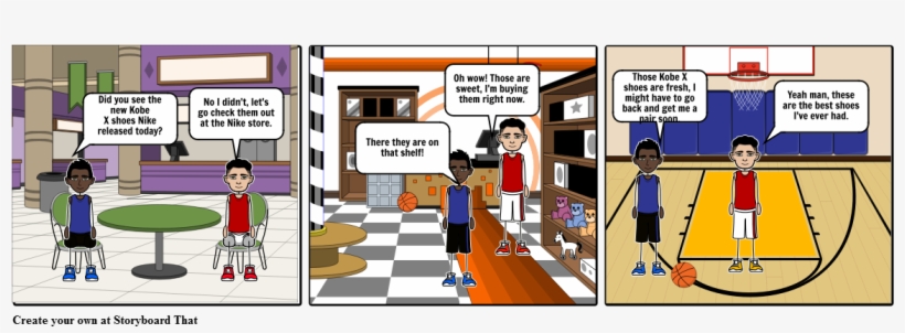Nike Commercial - Cartoon, transparent png download