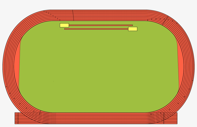 Open - Track And Field Track Diagram, transparent png download