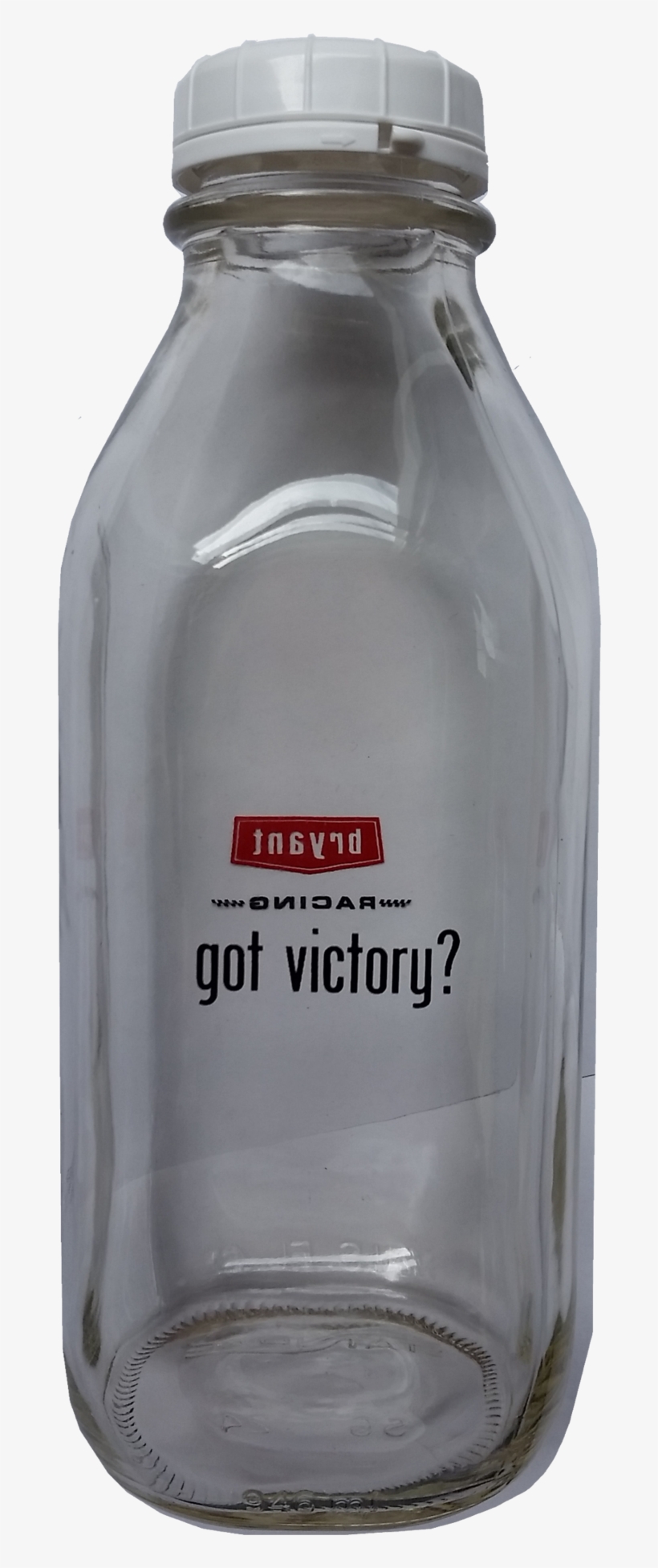 Bryant Race Milk Jug - Glass Bottle, transparent png download