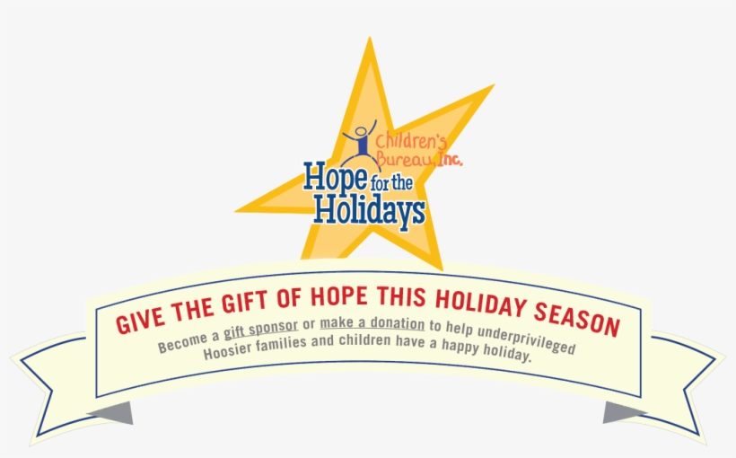 Hope For The Holidays - Children's Bureau Hope For The Holidays, transparent png download