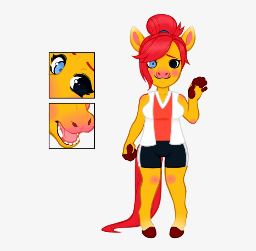 Burger King Inspired Horse - Cartoon, transparent png download