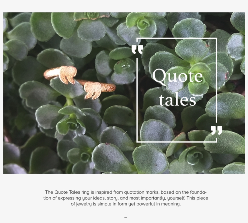 Quotation Ring-01, transparent png download