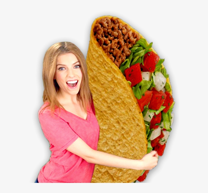 Taco Bell - Anna Kendrick Eating Taco Bell, transparent png download