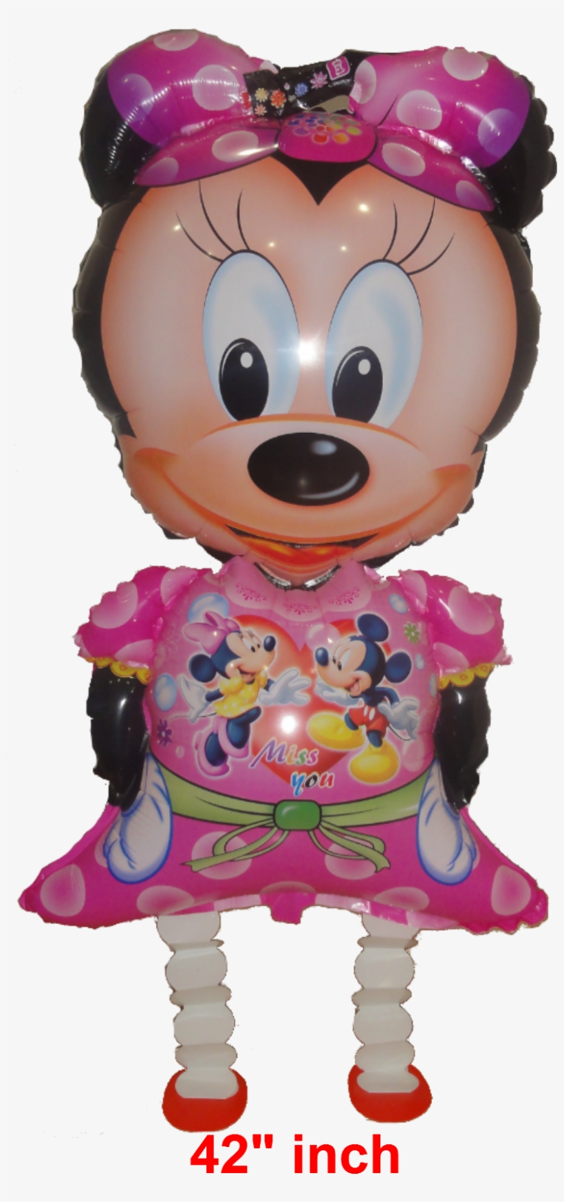Minnie Mouse Walking Balloons - Disney, transparent png download