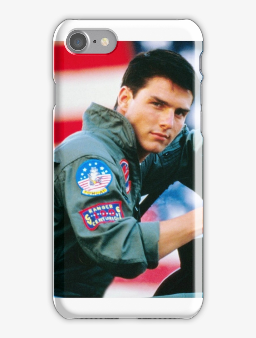 Tom Cruise Iphone 7 Snap Case - Tom Cruise Top Gun, transparent png download