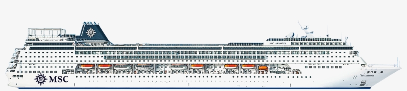 Flotta Msc In Ordine Di Grandezza, transparent png download