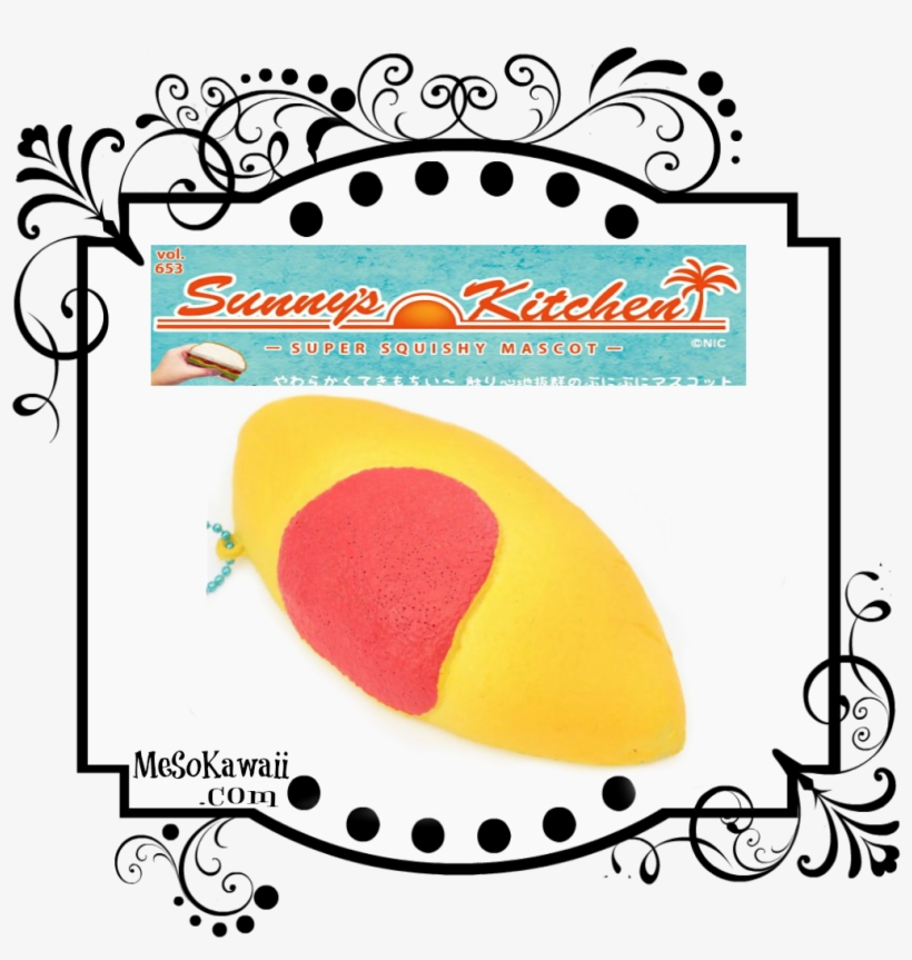 Sunny's Kitchen Omelette Squishy - Squishy Bun, transparent png download