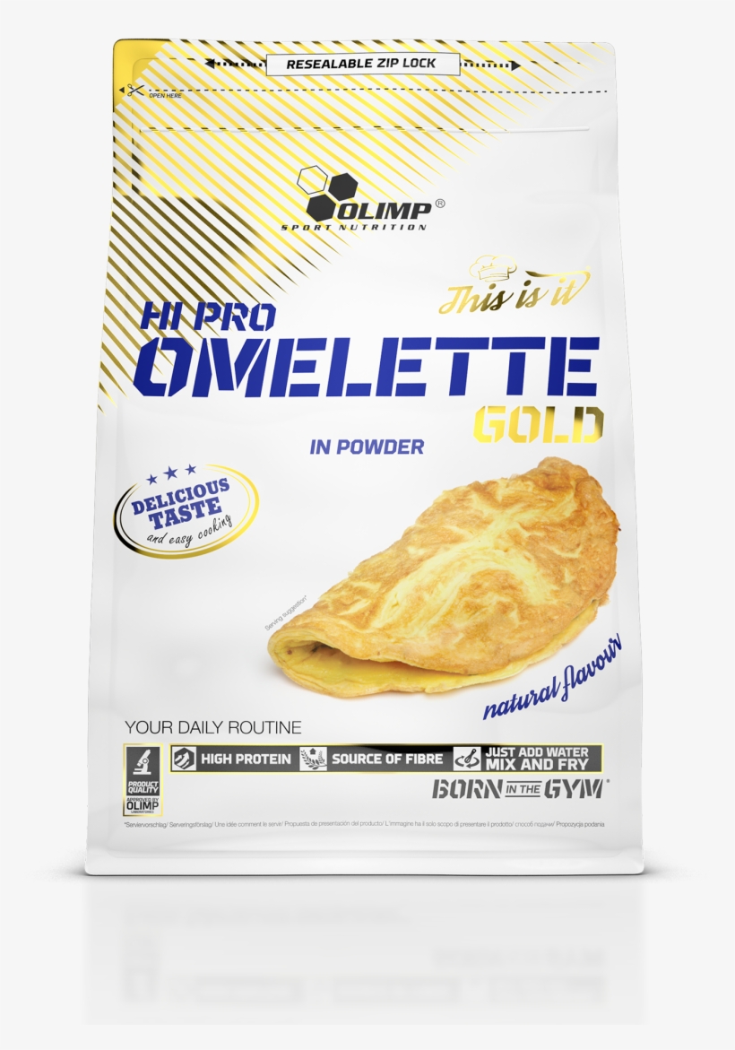 Hi Pro Omelette Gold - Bread, transparent png download