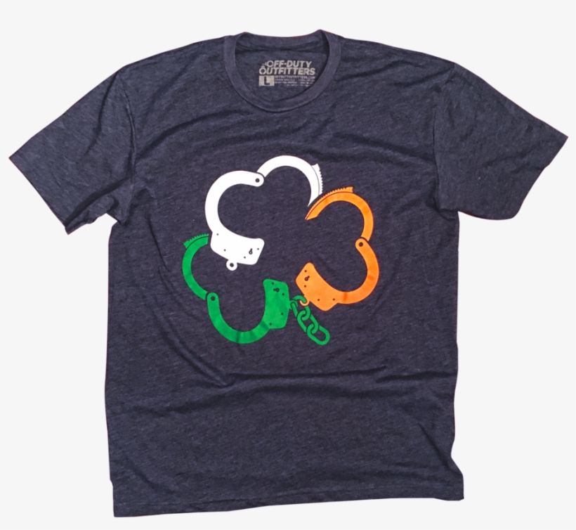 "irish Handcuffs" Tee - Cartoon, transparent png download