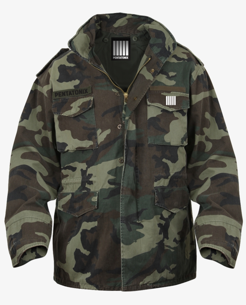 Five Bars Camo Jacket - M65 Field Jacket Vintage, transparent png download