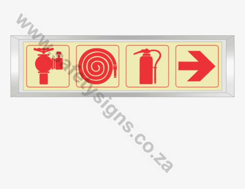 Fire Hydrant & Fire Extinguisher & Fire Hose Reel & - Fire Extinguisher Sign, transparent png download