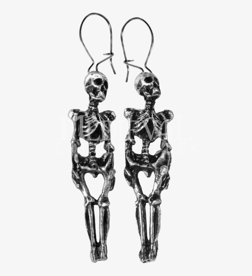 Pictures - Skeleton Earrings Alchemy, transparent png download